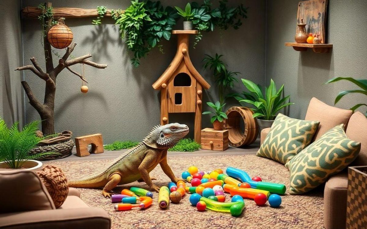 os-brinquedos-mais-criativos-para-estimular-iguanas-em-ambientes-domesticos